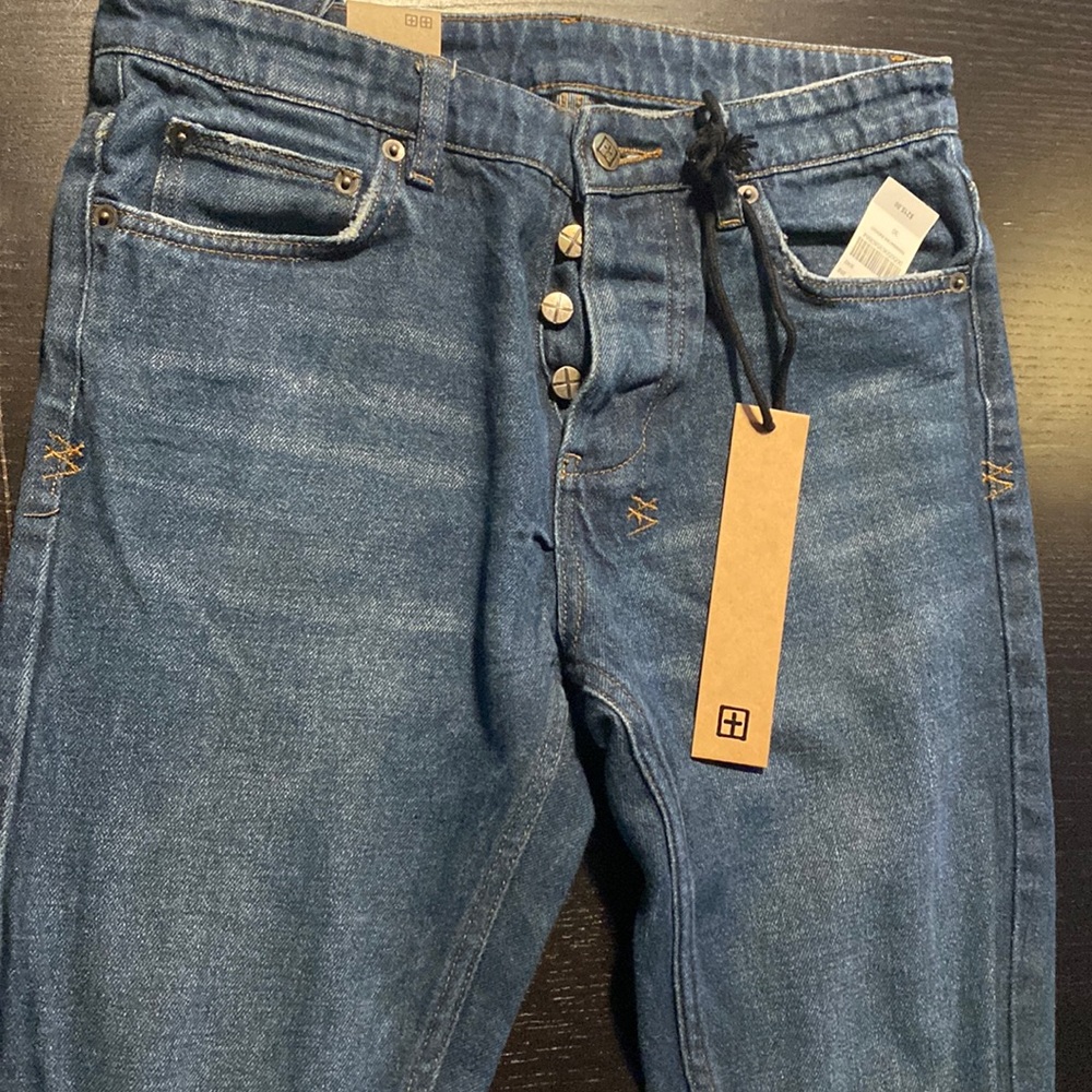 Men’s Ksubi Chitch Real Deal Denim Dark Indigo Wash Size 30” waist 30” Inseam